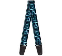 BUCKLE-DOWN gs-w30004 Benjamin Franklin cien 100 Dólar bill rayos X correa para guitarra