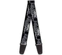 BUCKLE-DOWN gs-w30263 puente de Brooklyn Nueva York Skyline Correa para guitarra