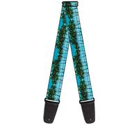 Buckle-Down GS-W31280 - Correa para guitarra "Landscape Beach Palm Trees"