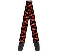 Buckle-Down GS-W31960 Correa para guitarra "Skateboard Love"