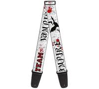 Buckle-Down GS-W32055 - Correa para guitarra "Team Vampire"