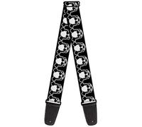 Buckle-Down GS-W34233 - Correa para guitarra con diseño de calavera de panda
