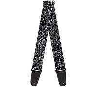BUCKLE-DOWN gs-w34596 "manchas negro/blanco correa para guitarra