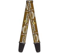 Buckle-Down GS-WFVG001 - Correa para guitarra "Vintage Ford Ford F-100 toneladas de diversión bronceado/azul marino"