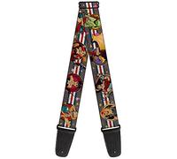 Buckle-Down GS-WJL032 - Correa para guitarra (6,35 cm de ancho y 73,66 cm de largo)