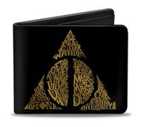 Buckle-Down Harry Potter - Cartera Plegable para Hombre, Multicolor, Taille Unique