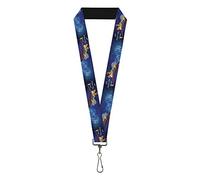 Buckle-Down Lanyard Aladdin 2019 A Whole New World Magic Carpet Ride Scene, multicolor, 22 x 1 pulgadas, LY-1.0-WDY467