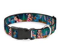 Buckle Down Lilo y Stitch 5scene Bloques plástico Clip Collar