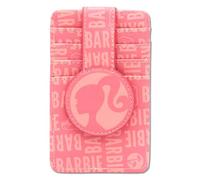 Buckle-Down Mattel - Cartera para tarjetas de identificación, diseño de cola de caballo Barbie color rosa, piel vegana