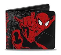 Buckle-Down Men'sUltimate Spider-Man - Cartera para Hombre (Talla única), diseño de Spiderman