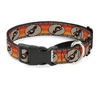 Buckle-Down MGC-W31113-WL Kokopelliicon/West Tan/Brown/Reds Martingale Collar para Perro, tamaño Grande