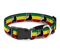 Buckle-Down MGC-W31261 - Collar para Perro de Repetición de León de Sión, tamaño pequeño