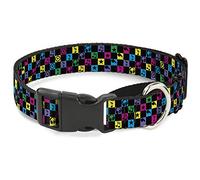 Buckle-Down MGC-W31352-M - Cuello de Perro (Talla M), Color Negro y Negro