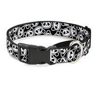 Buckle-Down MGC-W34513-WL - Collar para Perro, diseño de Oso de Panda, Color Negro y Blanco