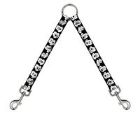 Buckle-Down Mickey Mouse Expressions C/U Black/White Divisor de Correa, 1" x 30"