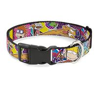 Buckle-Down Nick 90 - Collage de plástico con Clip de 7 Caracteres y 4 Logotipos (3,81 x 33,02 cm/pequeño)