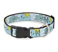 Buckle-Down PC-W30369-NL - Cuello de Clip (plástico, acople de 1,27 cm, Ancho: 22,8 a 38,1 cm)