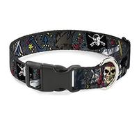 Buckle-Down PC-W30413-WS - Cuello de plástico con Clip para Hombre Muerto, Talla pequeña, Talla 36-46 cm