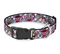 Buckle-Down PC-W30492-NS Donuts & Coffee Cartoon - Cuello de plástico con Clip, Talla pequeña, 15,2 cm