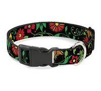 Buckle-Down PC-W30666-NS - Cuello de plástico para Flores, 1/2" de Ancho, 15,2 a 22,8 cm