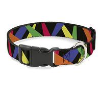 Buckle-Down PC-W31907-S- Collar de Clip de plástico, Foco, 2,5 cm de Ancho, Cuello pequeño
