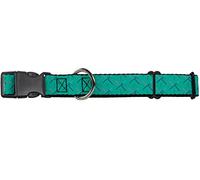 Buckle-Down PDX Airport Carpet Old Martingale Dog Collar, 1" Wide-Fits 11-17" Neck-Medium