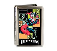 Buckle-Down Portatarjetas de visita - Harley Quinn/Night and Day Comics Character Blocks - Grande
