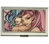 Buckle-Down Portatarjetas de visita - No Glove, No Love - Pequeño