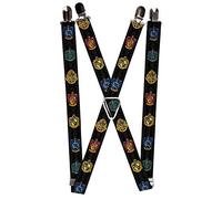 Buckle-Down Suspender-Harry Potter Suspensores, Multicolor, Taille Unique para Hombre