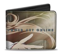 Buckle-Down Sword Art Online - Cartera plegable, Sword Art Online Asuna Action Sword Pose, piel vegana