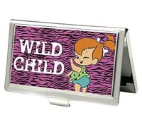 Buckle-Down Tarjetero para hombre - The Picapiedra, multicolor, 10 x 7,4 cm, multicolor, 10 x 7,4 cm