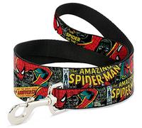 Buckle-Down The Amazing Spider-Man 100th Anniversary Cover Pet Leash, 6 '-1/2"