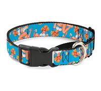 Buckle-Down Top Hat Pin Up - Collar para Perro, diseño de Rayas Verticales