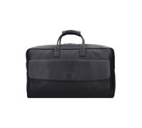 Buckle & Seam Canary Bolsa de viaje fin de semana Piel natural 48 cm negro