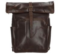 Buckle & Seam Norman - Mochila Rolltop 61 cm (braun/blau)