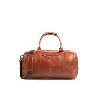 Buckle & Seam Willow Bolsa de fin de semana cognac, cuero, 50 x 28 x 25cm