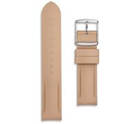 Buckle & Stitch Correa de silicona diseñada para adaptarse a Omega x Swatch MoonSwatch - 20 mm - Reloj de goma suave con extremos curvados de silicona sin hueco, ajuste perfecto, correa de repuesto