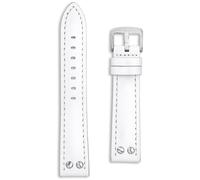 Buckle & Stitch Pilot - Correa de reloj de aviador de cuero | 18 mm, 20 mm, 22 mm, 24 mm, negro, marrón, tostado, azul, blanco, estilo militar, diseño vintage de la Segunda Guerra Mundial | Extremos