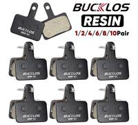 BUCKLOS pastilla de freno de disco de resina para SHIMANO B01S pastillas de freno hidráulicas resistentes al desgaste pastillas de freno MTB para piezas de ciclismo B03S B05S Resin 8Pairs