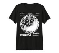 Buckminster Fuller Geodésica Patentes Ingeniería Ciencia Matemáticas Camiseta Premium