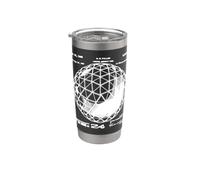 Buckminster Fuller Geodésica Patentes Ingeniería Ciencia Matemáticas Vaso térmico de acero inoxidable de doble pared