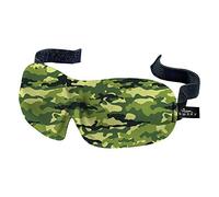 Bucky 40 Blinks Máscara de Ojos Impresa sin presión para Viajes y Dormir, Camuflaje, Talla única, Camuflaje, 1 Count (Pack of 1), 40 Blinks Máscara de Ojos sin presión para Viajes y Dormir