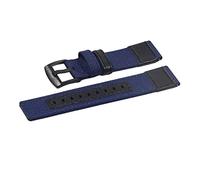 bucle de correa de reloj,correas de reloj, Correa de reloj antideslizante con empalme de nailon y cuero, estilo de 20mm-22mm, cierre de pasador negro, correa de reloj respetuosa con la piel ( Color :
