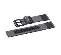 bucle de correa de reloj,correas de reloj, Correa de reloj antideslizante con empalme de nailon y cuero, estilo de 20mm-22mm, cierre de pasador negro, correa de reloj respetuosa con la piel ( Color :