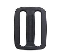 Bucle de hebilla negra para mochila Shoolbag Correa Equipaje Hebillas ajustables Cinturón Maleta Accesorios Hecho a mano DIY-Interior 25 mm, Ajustadores 10 piezas