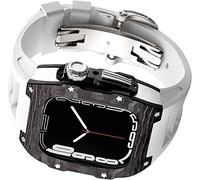 Bucles de goma de estuche de aleación de carbono de carbono premium para 8/7 45 mm, stap de hebilla de acero inoxidable de acero inoxidable de acero de acero de acero de acero inoxidable de acero de