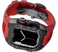 Bucles de goma de estuche de aleación de carbono de carbono premium para 8/7 45 mm, stap de hebilla de acero inoxidable de acero inoxidable de acero de acero de acero de acero inoxidable de acero de