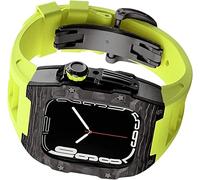 Bucles de goma de estuche de aleación de carbono de carbono premium para 8/7 45 mm, stap de hebilla de acero inoxidable de acero inoxidable de acero de acero de acero de acero inoxidable de acero de