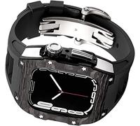 Bucles de goma de estuche de aleación de carbono de carbono premium para 8/7 45 mm, stap de hebilla de acero inoxidable de acero inoxidable de acero de acero de acero de acero inoxidable de acero de