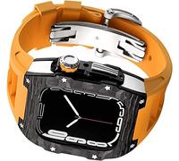 Bucles de goma de estuche de aleación de carbono de carbono premium para 8/7 45 mm, stap de hebilla de acero inoxidable de acero inoxidable de acero de acero de acero de acero inoxidable de acero de